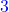\textcolor{blue}{3}