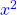 \textcolor{blue}{x^2}