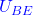 \ \textcolor{blue}{U_{BE}}