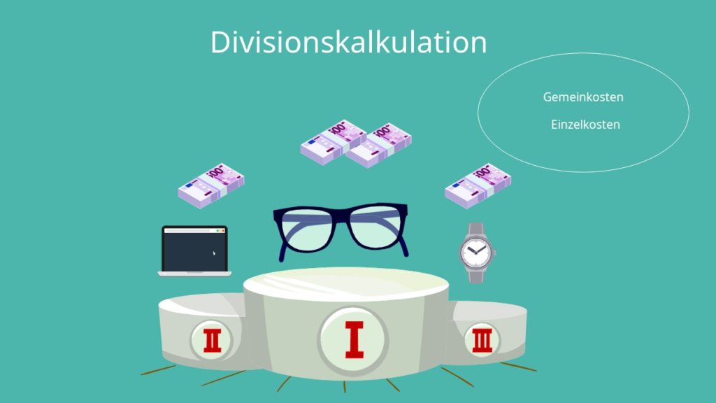 Kostenträgerrechnung Divisionskalkulation