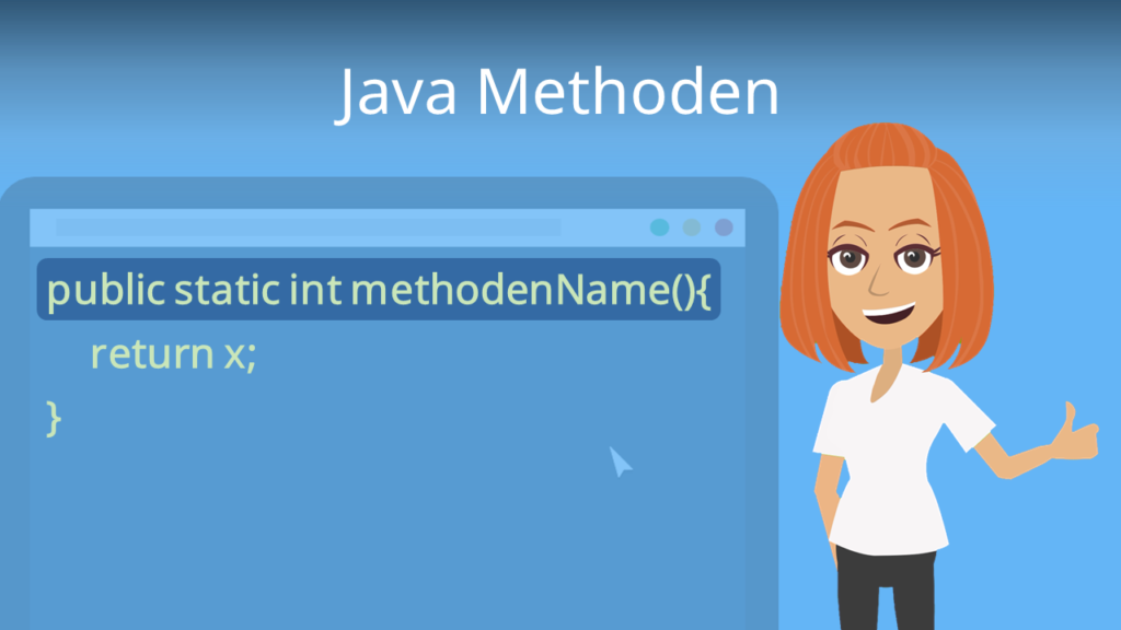 Java Methoden, java methoden getter setter