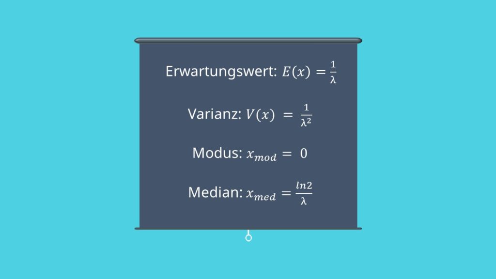 Exponentialverteilung, Exponentialverteilung Erwartungswert, Exponentialverteilung Varianz, Exponentialverteilung Formel