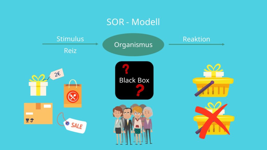SOR-Modell, Stimulus Organismus, Black Box Reaktion