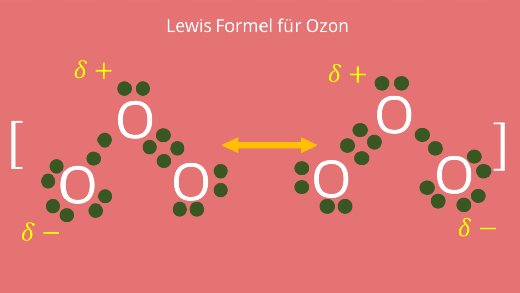 Lewis Formel für Ozon
