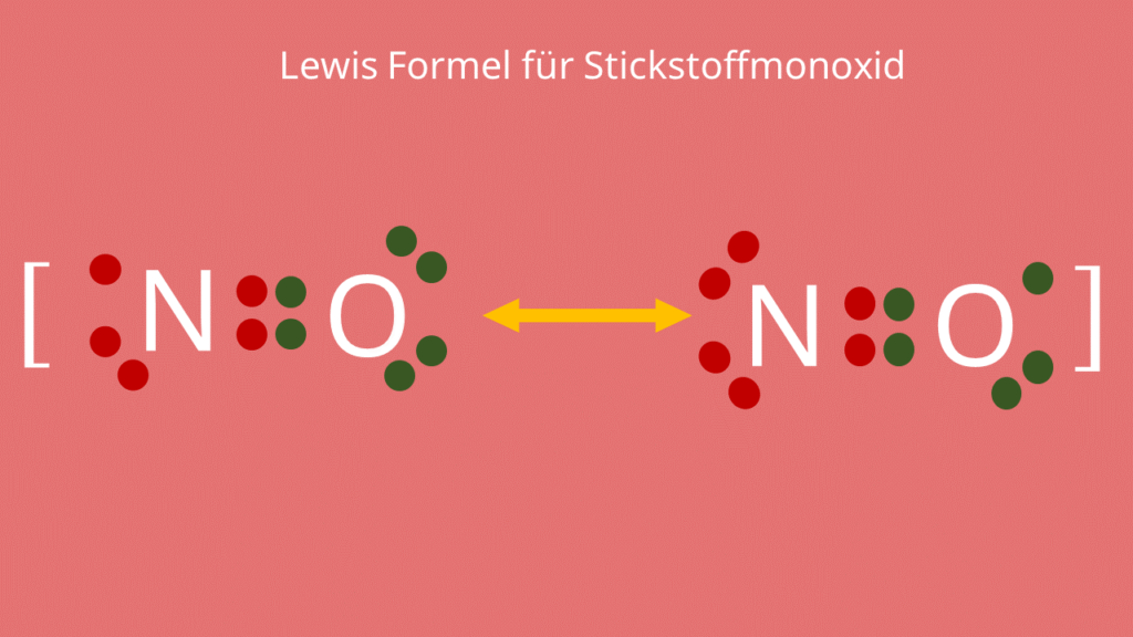 Lewis Formel für Stickstoffmonoxid