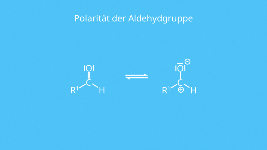 Aldehyd, polar, Polarität, Carbonylgruppe