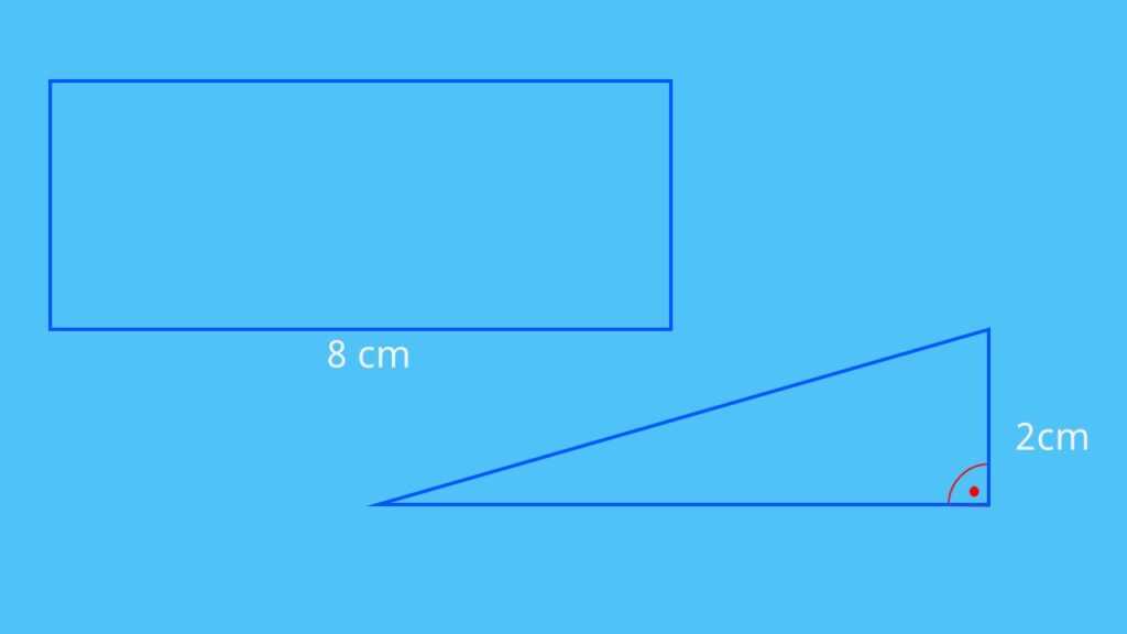 Flächenberechnung zusammengesetzte Fläche, Flächeninhalt berechnen, Flächeninhalt Rechteck, Flächeninhalt rechtwinkliges Dreieck