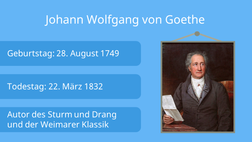 Johann Wolfgang von Goethe; Goethe; Johann Wolfgang Goethe; Deutscher Dichter; Deutsche Literatur; Deutsche Autoren; Universalgenie