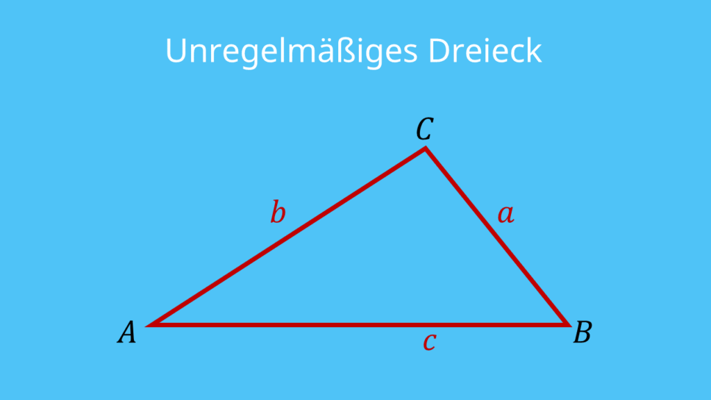 Dreieck mit ungleich langen Seiten, Dreiecksformen, Arten von Dreiecken, Dreiecke Arten, verschiedene Dreiecke, Dreieckstypen, besondere Dreiecke, Dreieck Formen, alle Dreiecksarten