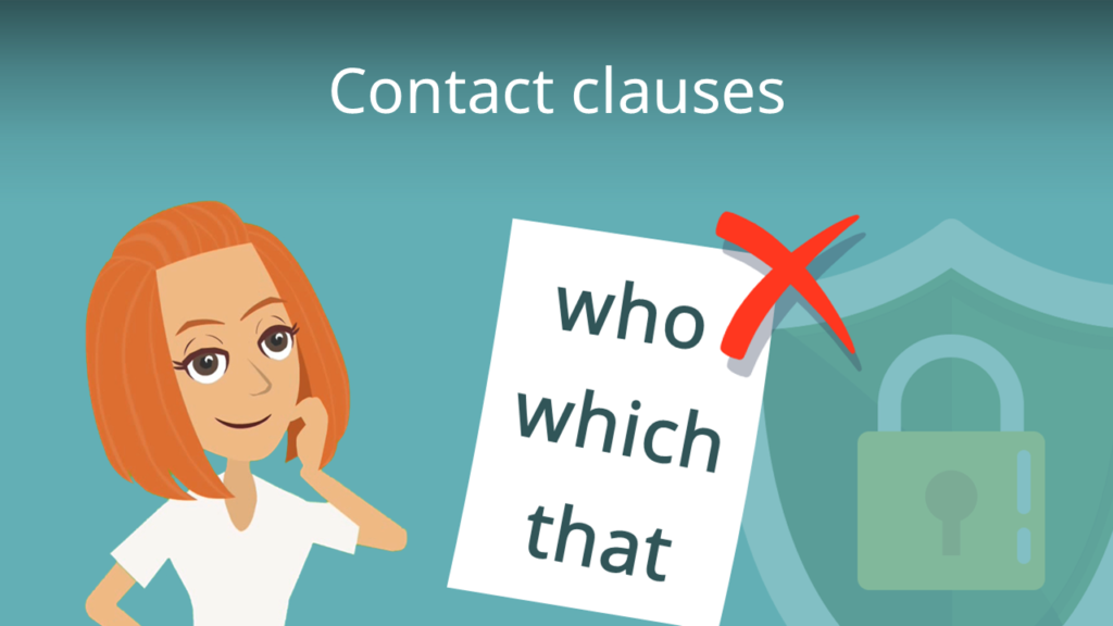 Zum Video: Contact clauses