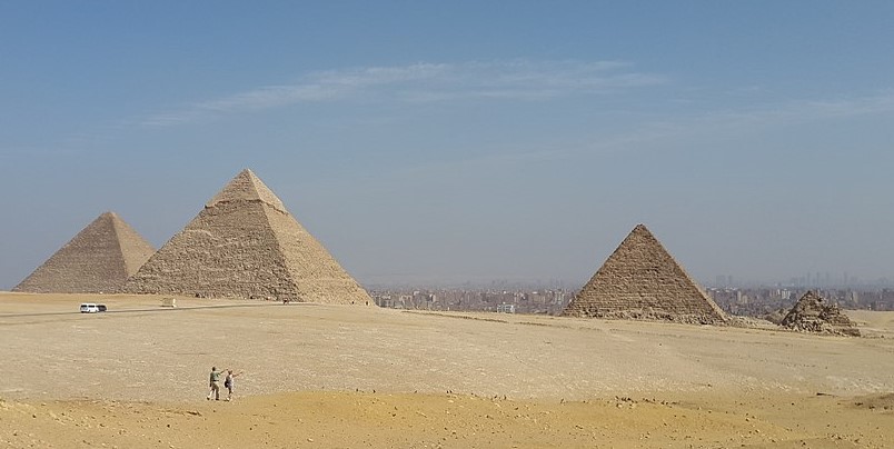 7 Weltwunder der Antike, Pyramiden von Gizeh, alle Weltwunder
