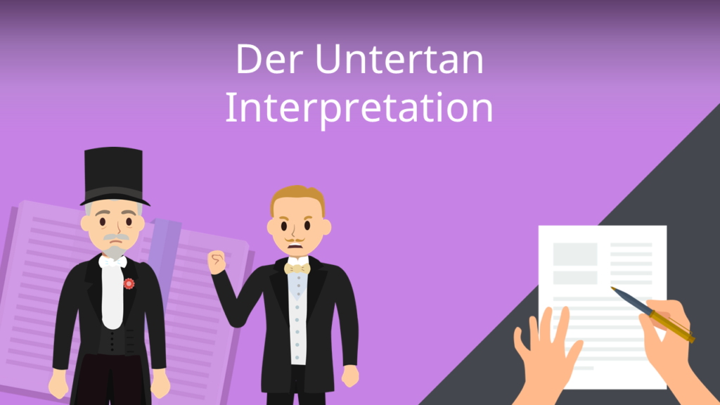 Zum Video: Der Untertan - Interpretation