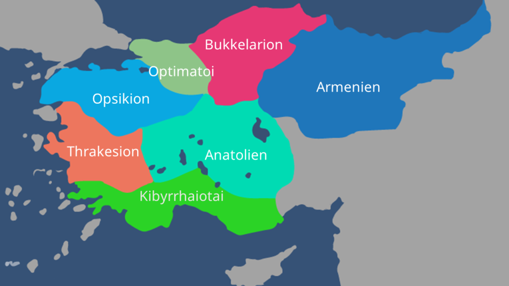  byzantinisches Reich, Byzanz, byzanz karte, bzantinisches reich karte, oströmisches reich, byzantinisches reich themata