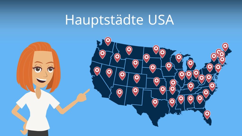 Zum Video: Hauptstädte USA