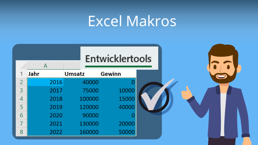 Zum Video: Excel Makros
