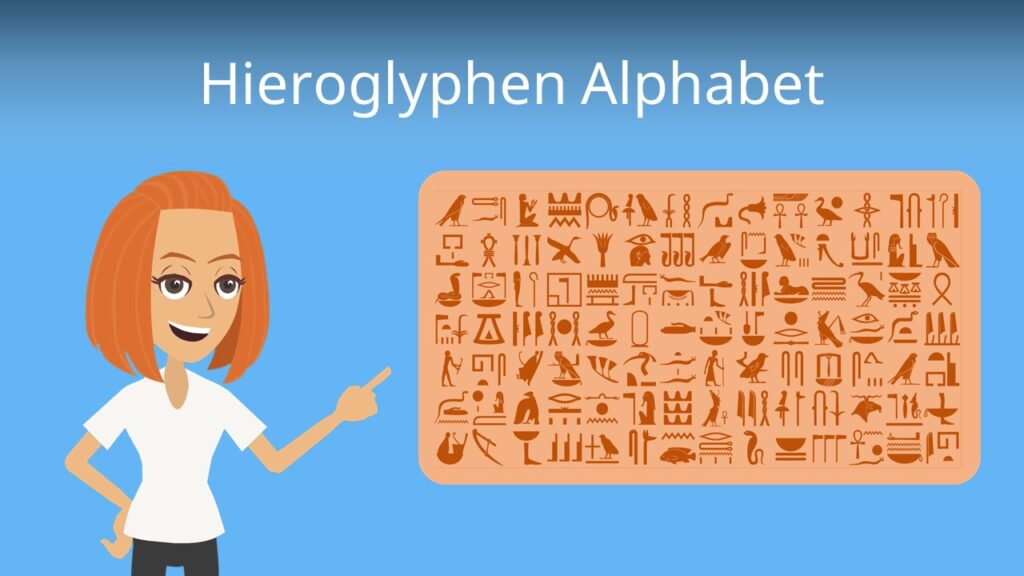Zum Video: Hieroglyphen Alphabet