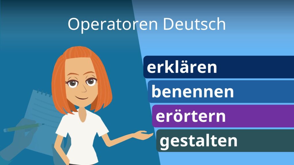 Zum Video: Operatoren Deutsch