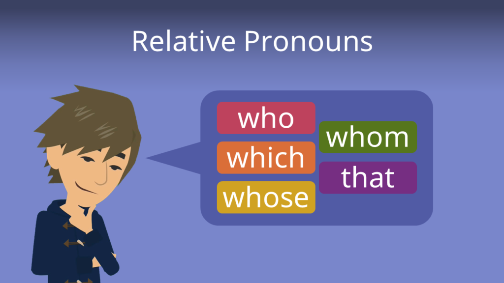 Zum Video: Relative Pronouns